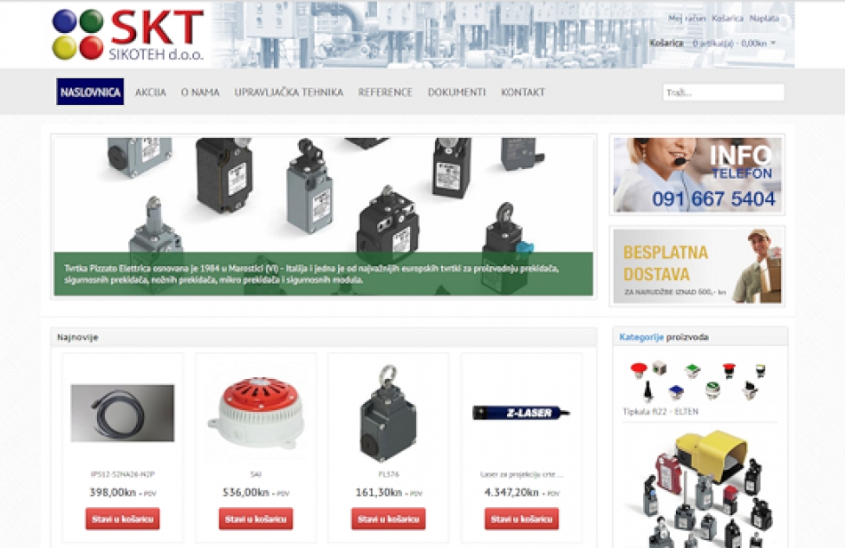 SKT - webshop